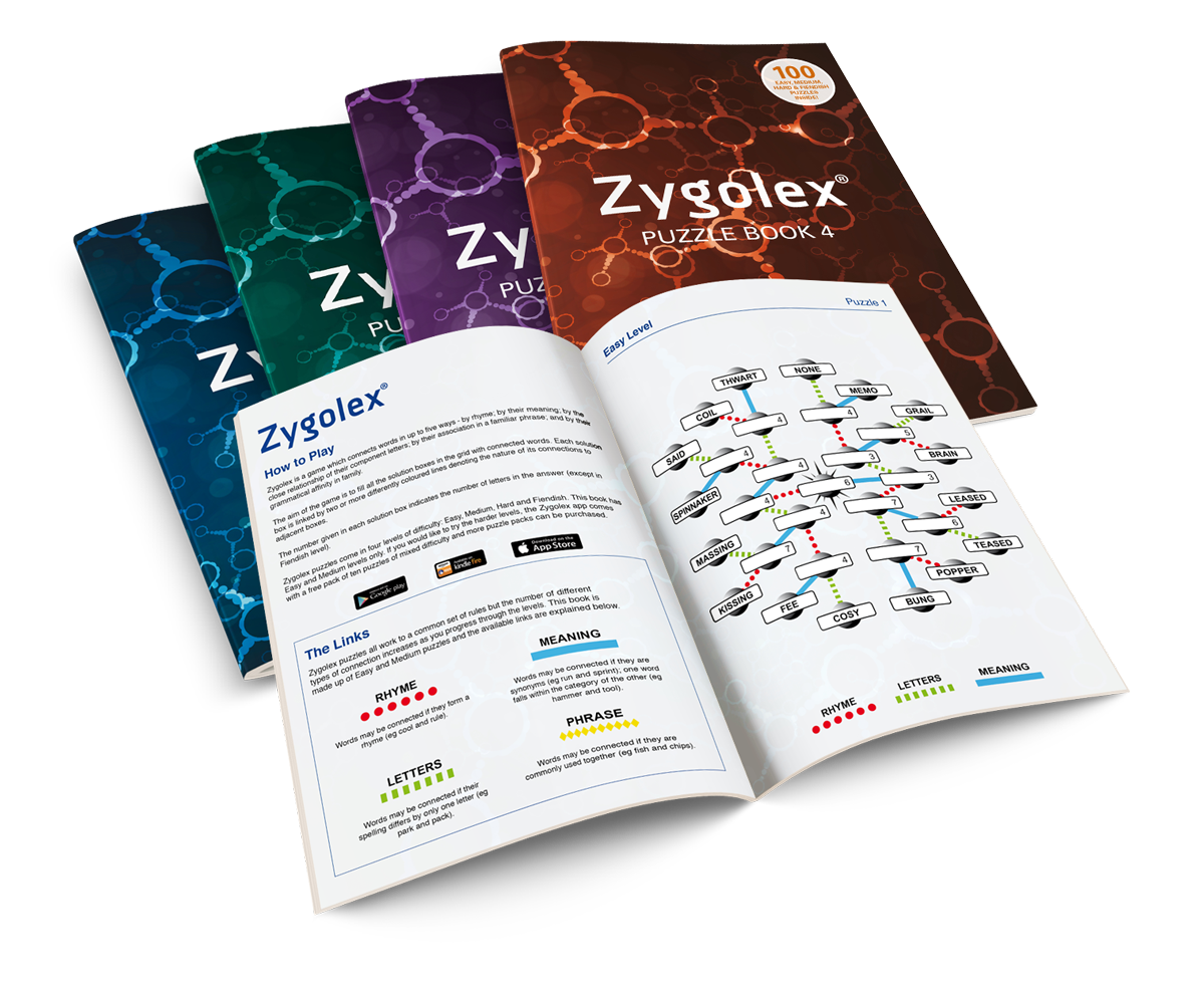 Zygolex books 1, 2, 3 and 4